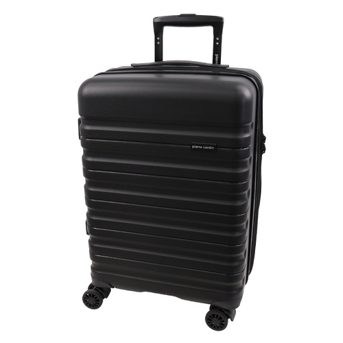 Pierre Cardin Cabin Size Suitcase - BLACK